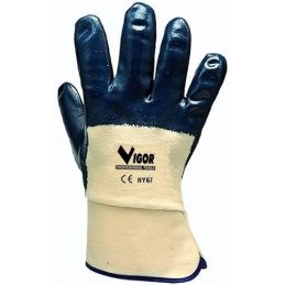 Guanti da lavoro VIGOR HY67 cotone / nitrile