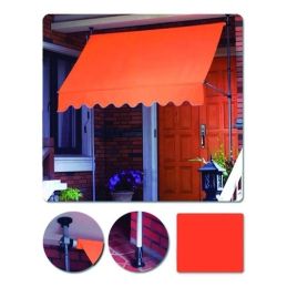 Tenda da sole avvolgibile autoportante L 150 Arancio Blinky