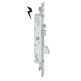 Cisa electric lock 16225 triple threading for riser