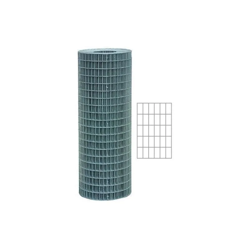 Galvanized Welded Mesh 25x50 H cm. 100 roll 25 mt.