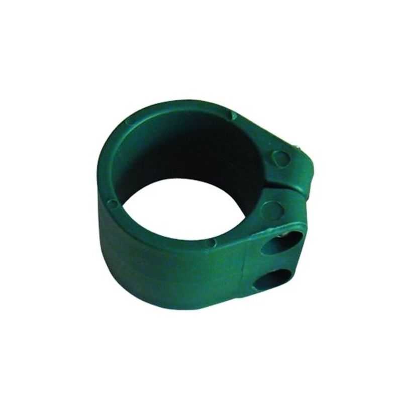 Collar for terminal fence posts VIGOR d.38cm GREEN