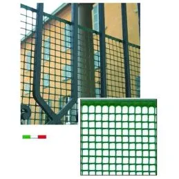 Rete Plastica Quadra bianca H.Cm. 100 rotolo 50 mt.