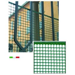 Rete Plastica Quadra marrone H.Cm. 100 rotolo 50 mt.