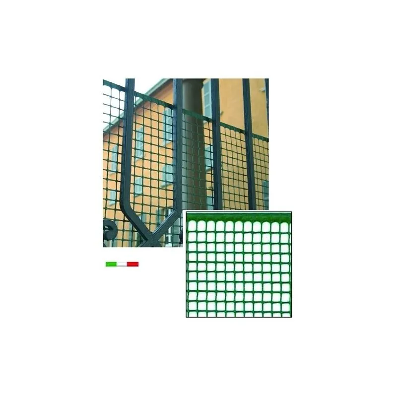 Rete Plastica Quadra marrone H.Cm. 100 rotolo 50 mt.